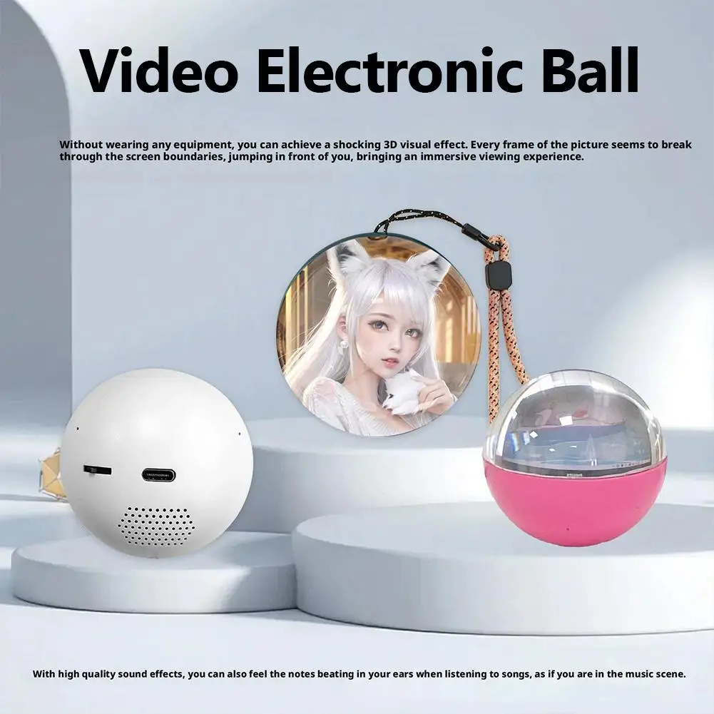 Resin Art Video - 3D 비디오 크리스탈 볼 DIY 메모리