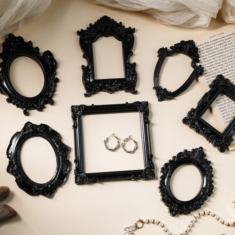 Resin Art Photo Frame - 유럽 ​​스타일 수지 사진 프레임 검은색
