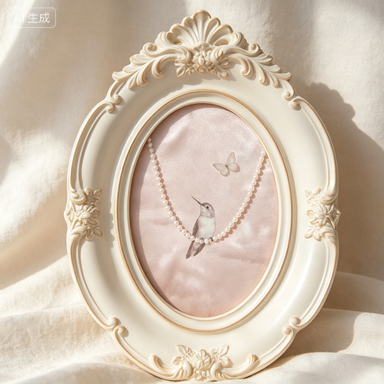 Resin Art Photo Frame - 프랑스 빈티지 벽 사진 프레임 아트