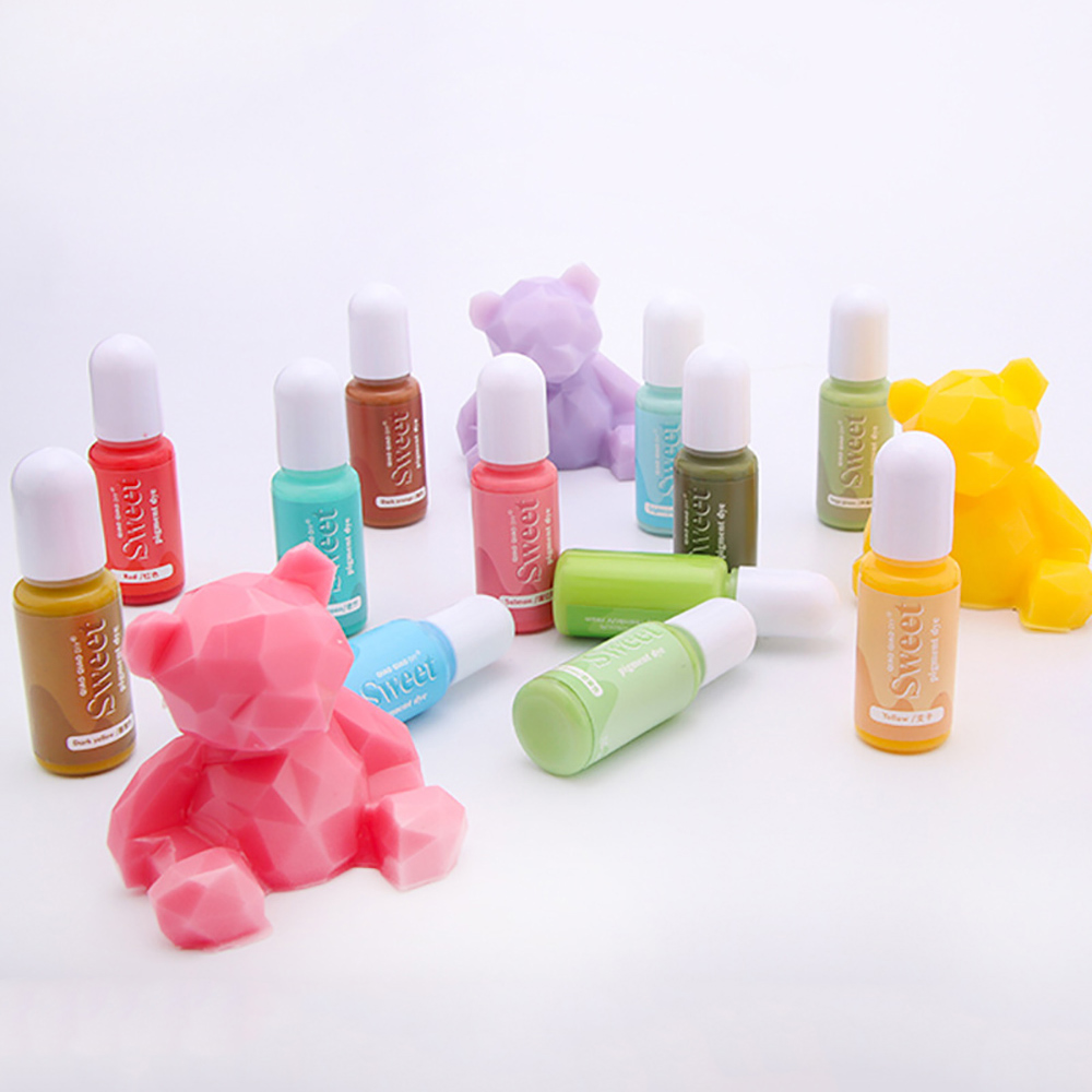 실리콘 월드 10ML 솔리드 컬러 레진 피그먼트 유성  - Resin Pigment Alcohol Ink 리뷰 및 가격