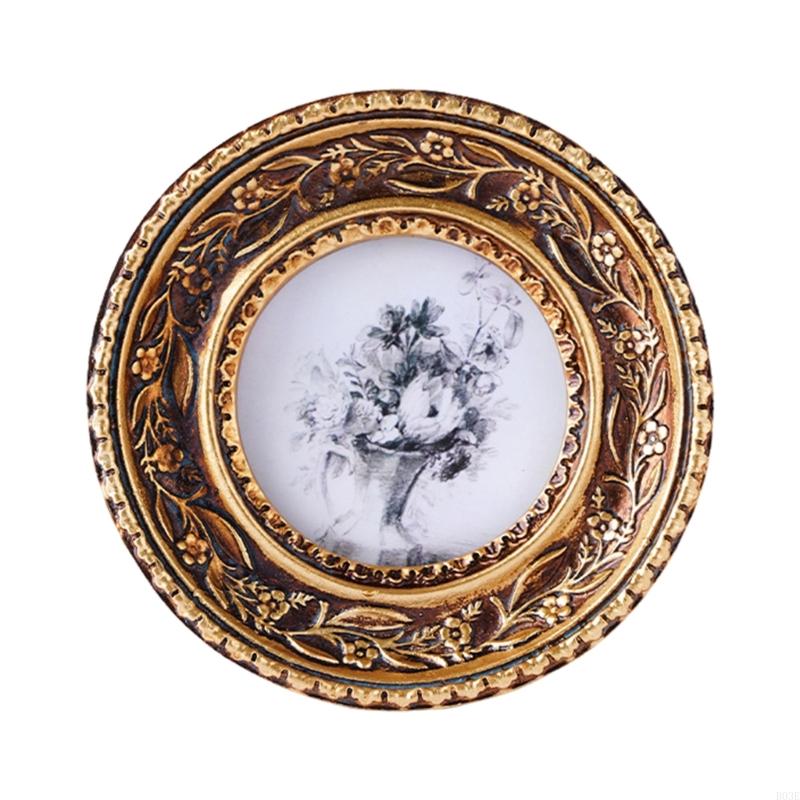 복잡한 B03E를 가진 벽 산과 탁상용 전시 수지 원형 - Resin Art Photo Frame 리뷰 및 가격