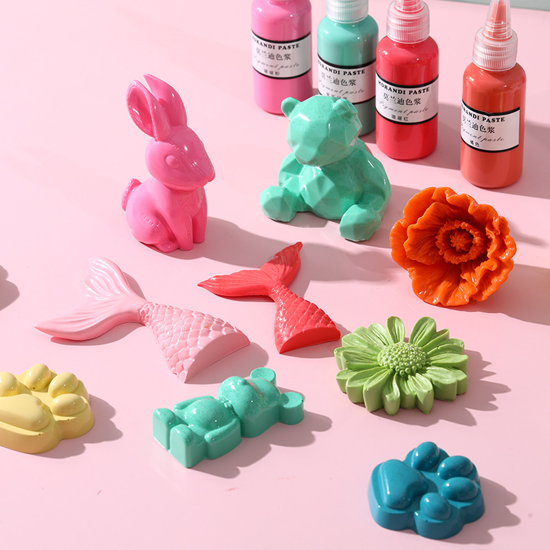 Morandi 색상 액체 수지 안료 에폭시 수지 UV  - Resin Pigment Alcohol Ink 리뷰 및 가격